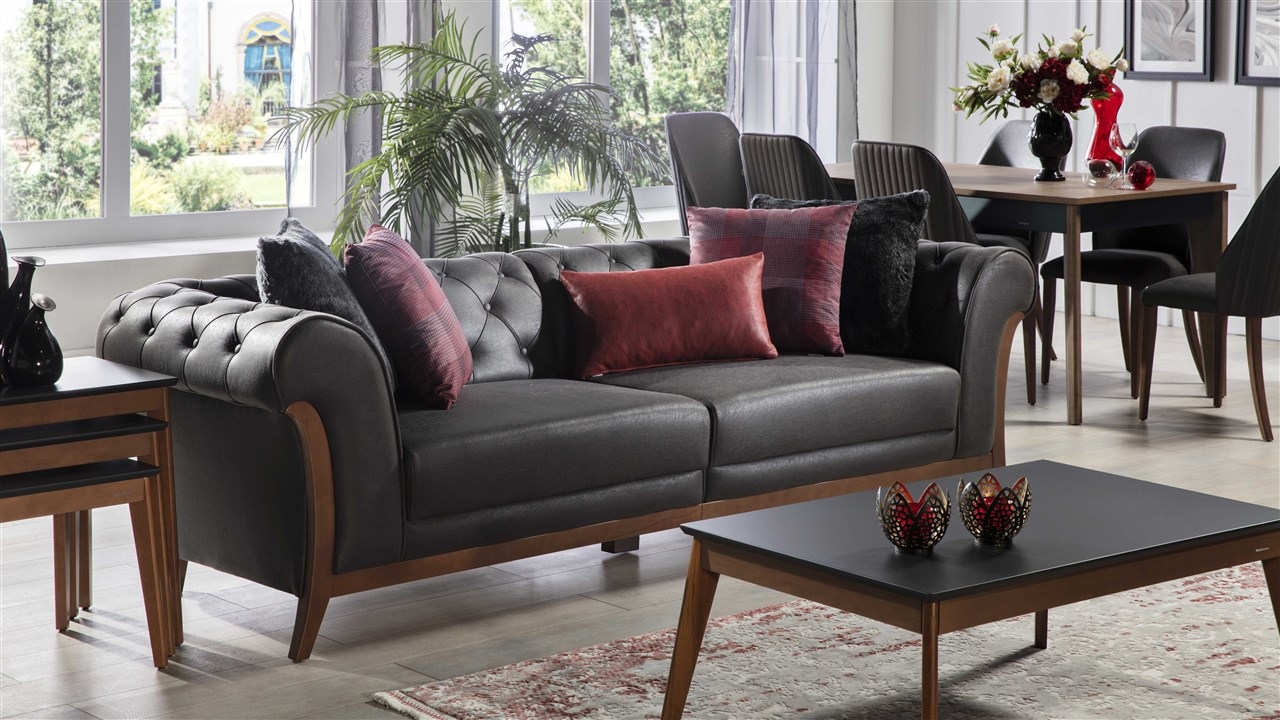 Alegro Fabric Living Room Set