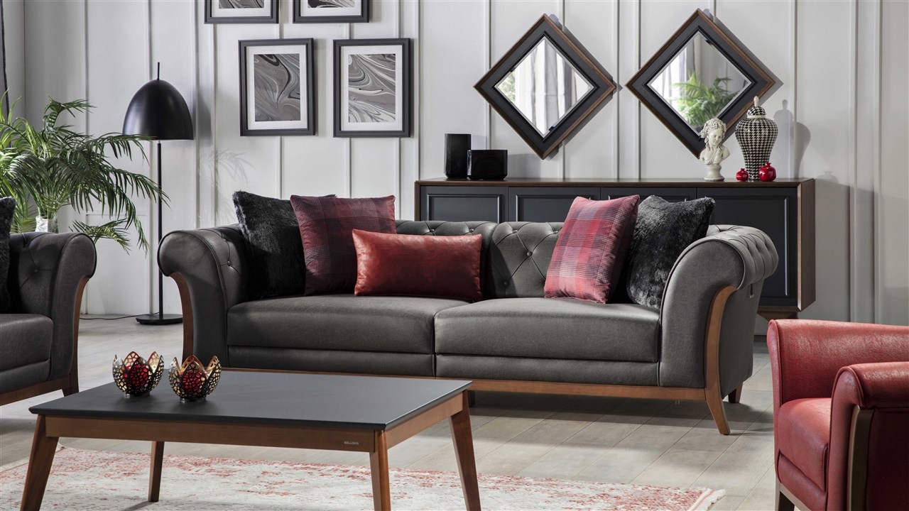 Alegro Fabric Living Room Set