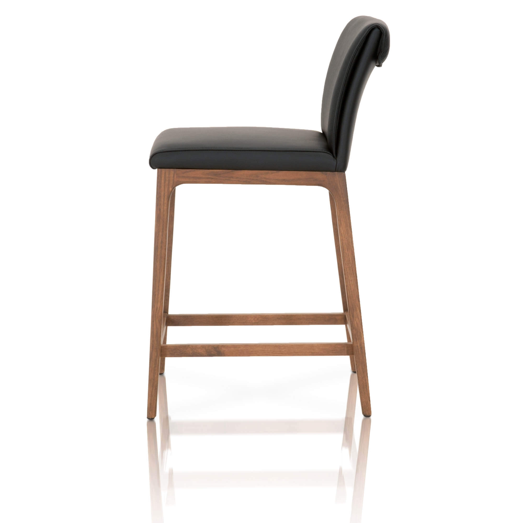 Alex Leather Counter Stool