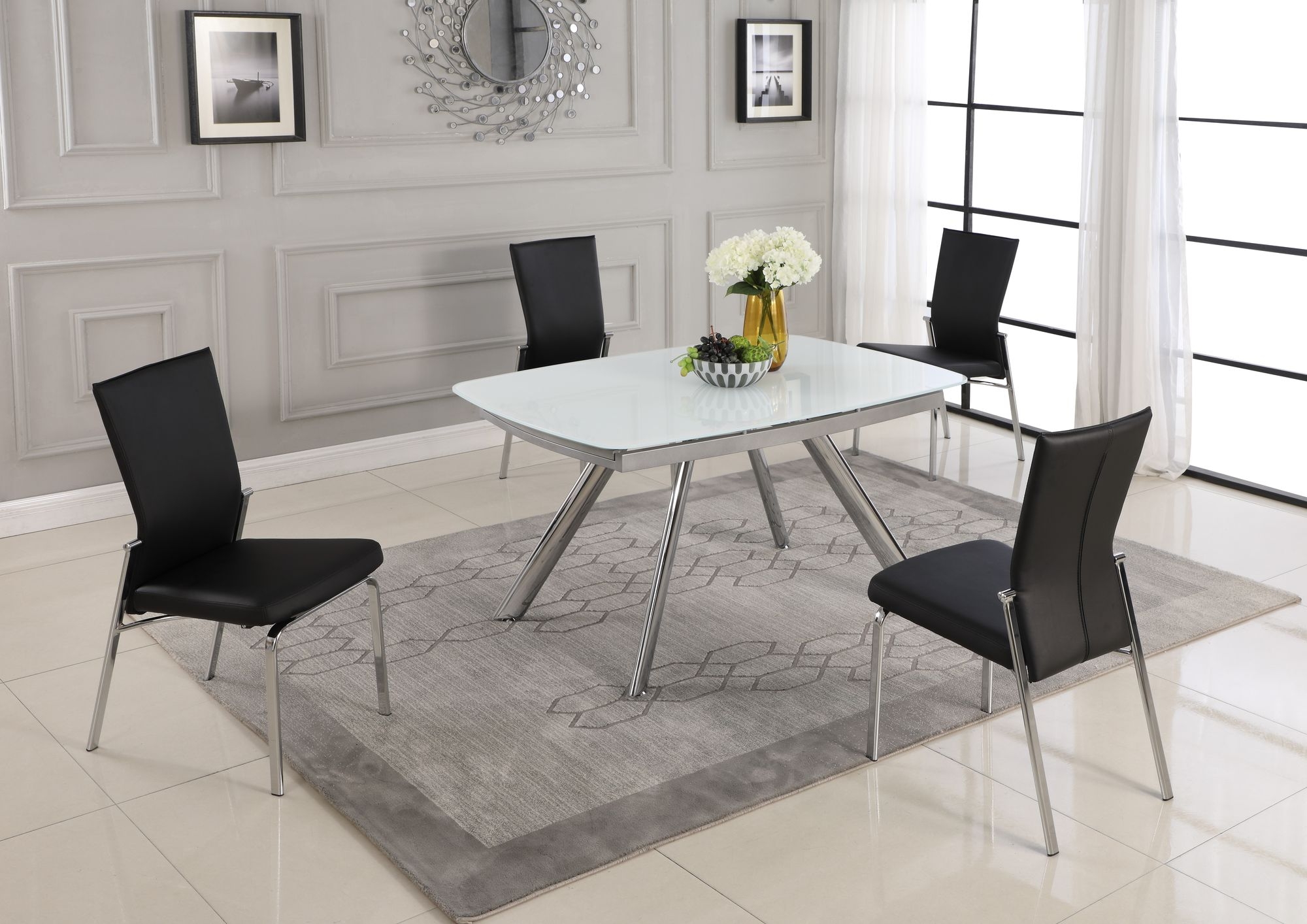 Molly Motion Back PU Side Chair