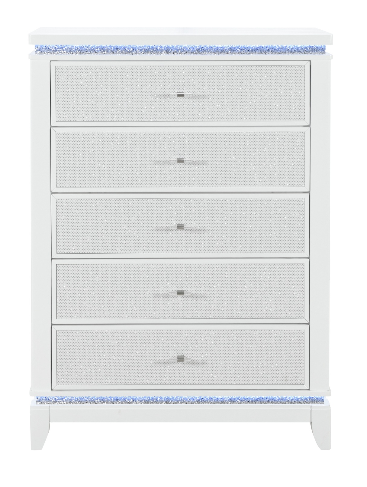 Alina 5-Drawer Chest with LED