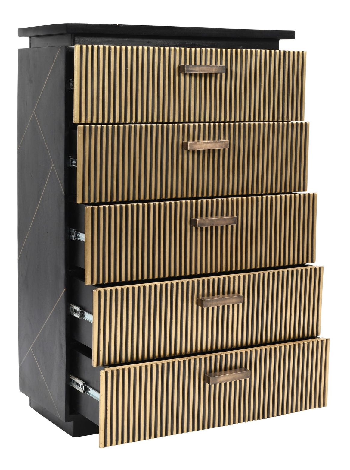 Allure 5-Drawer Wood Veneer Chest