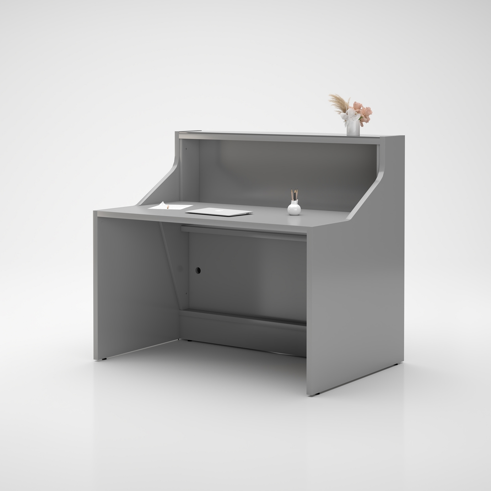 MDD Alpa 49" Straight Small Reception Desk