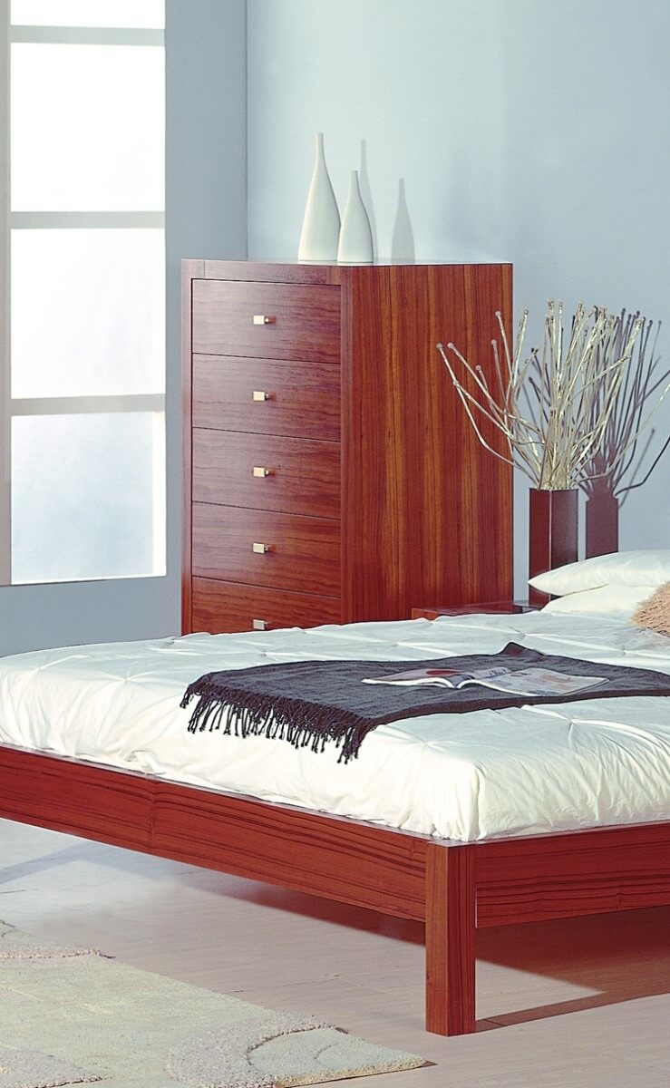 Alpha Wood Veneer Chest