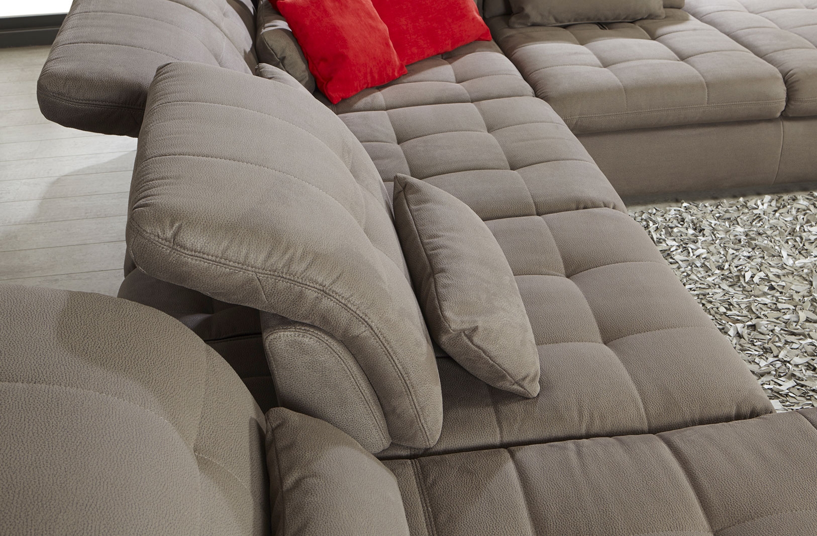 Nordholtz Alpine Sectional Sofa with Sleeper & Storage 