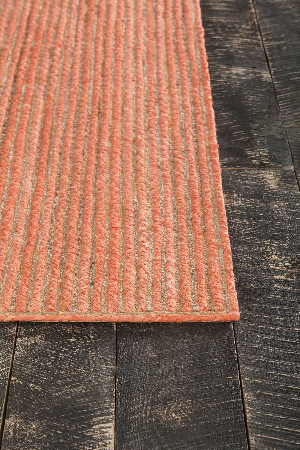 Alyssa Cotton/Jute Rectangular Handmade Rug, 5' x 7'6"