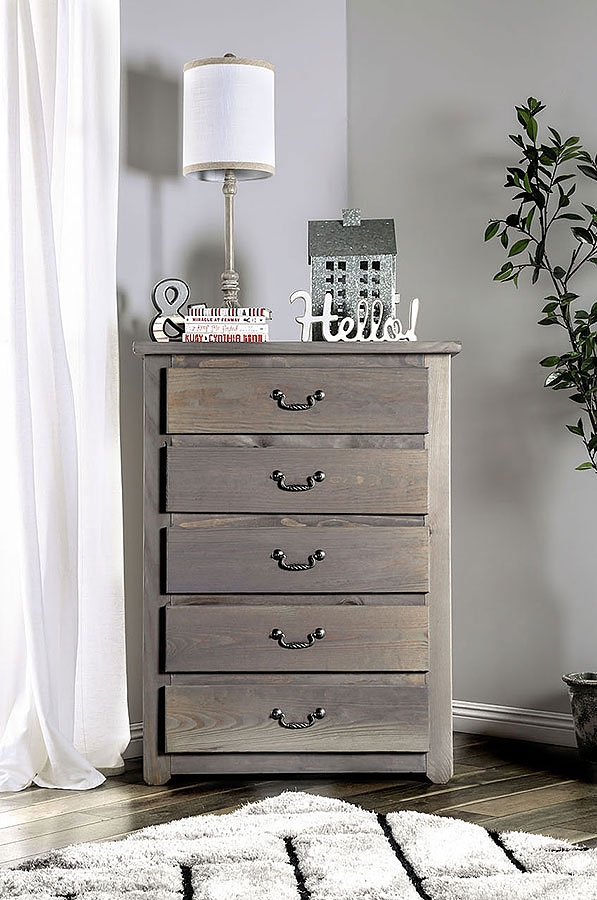 Rockwall Wood Panel Bedroom Set