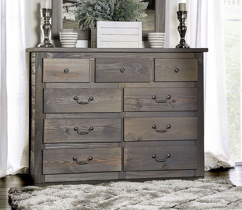 Rockwall Wood Panel Bedroom Set