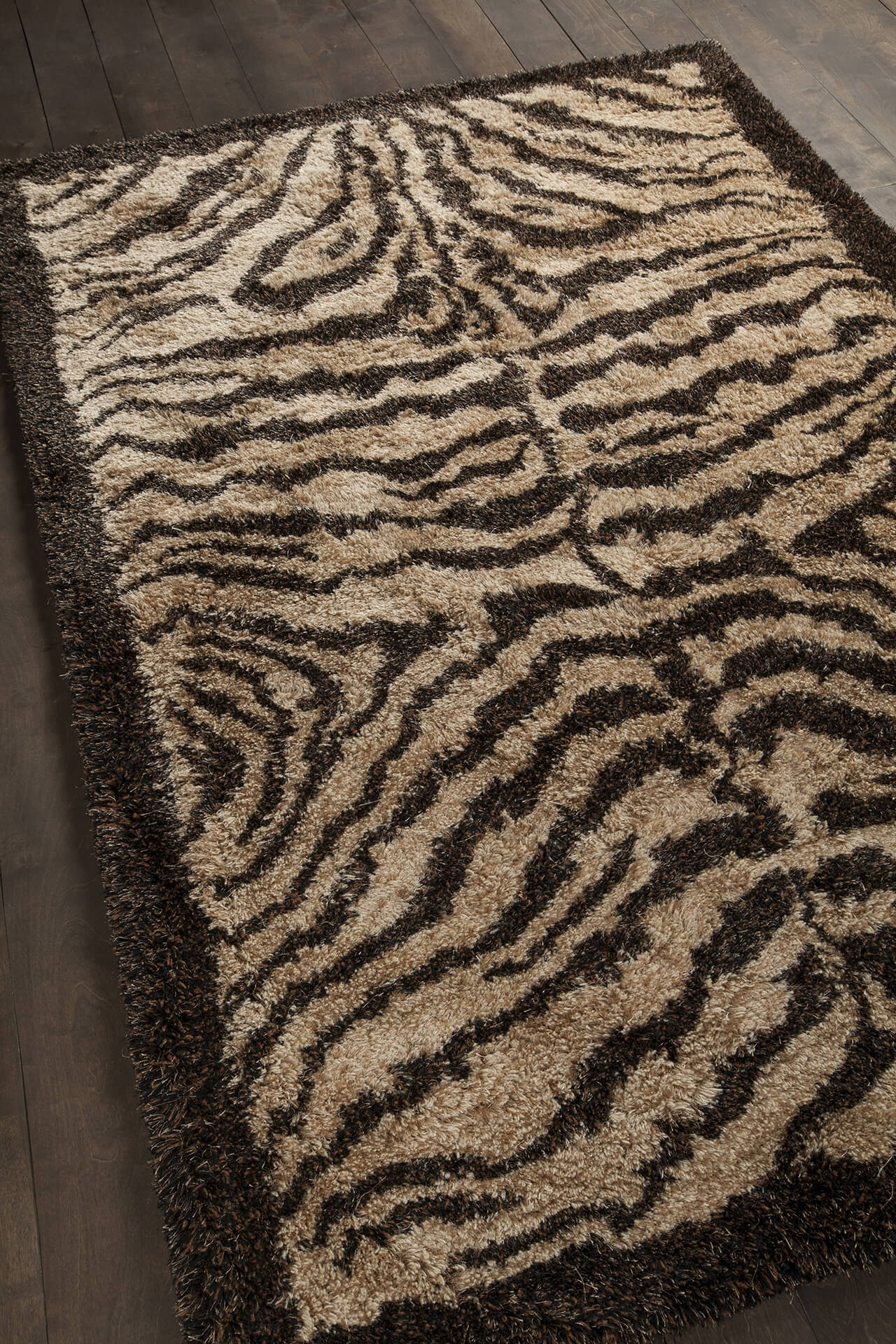 Amazon Polyester/Wool Rectangular Handmade Rug, 9' x 13'
