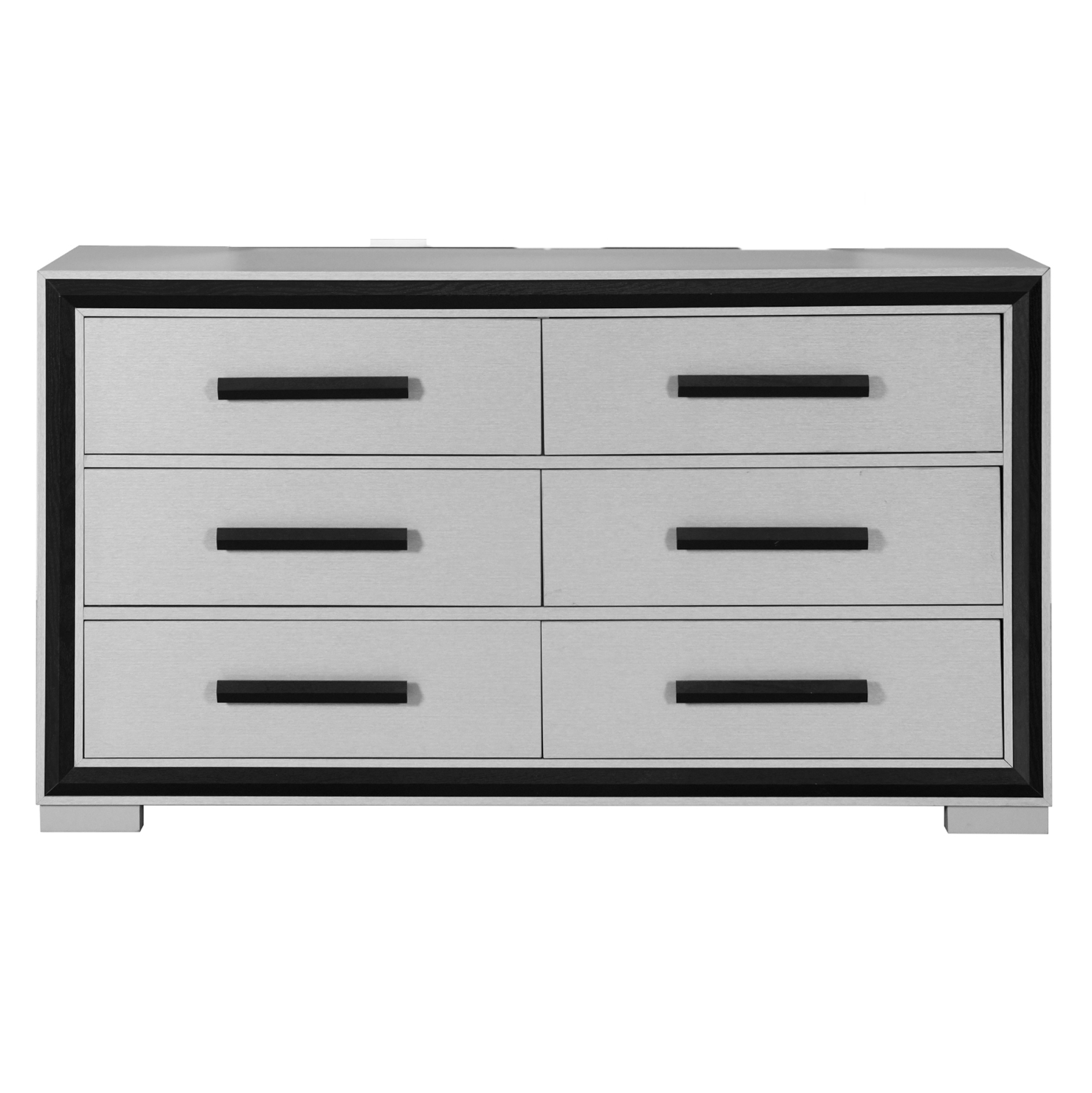 Amelia Fabric/Wood Bedroom Set