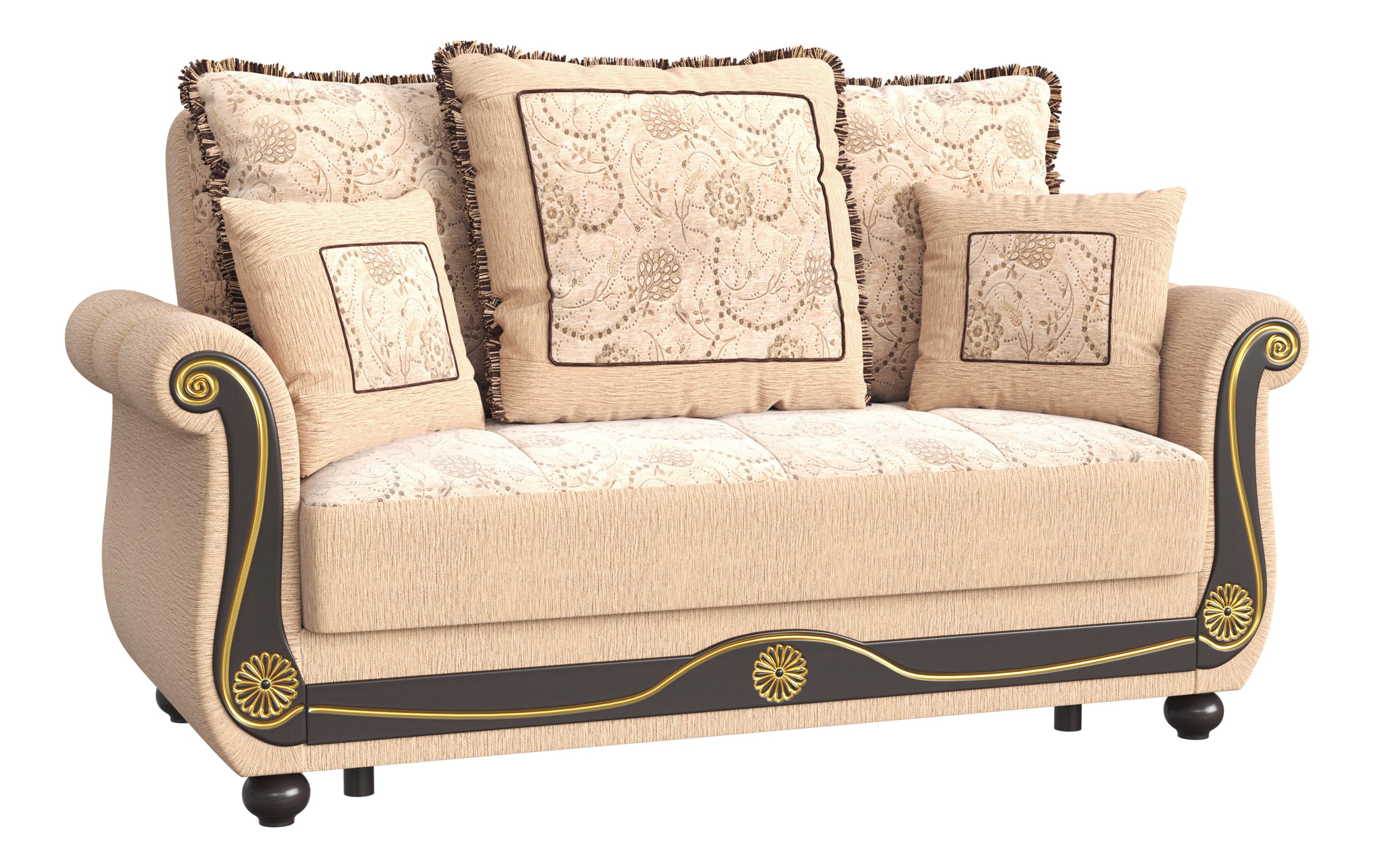 Americana Fabric Convertible Living Room Set