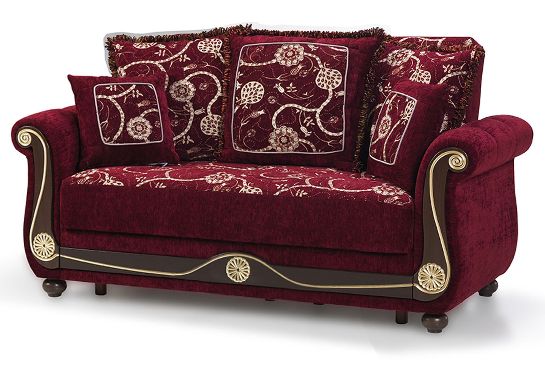 Americana Fabric Convertible Living Set
