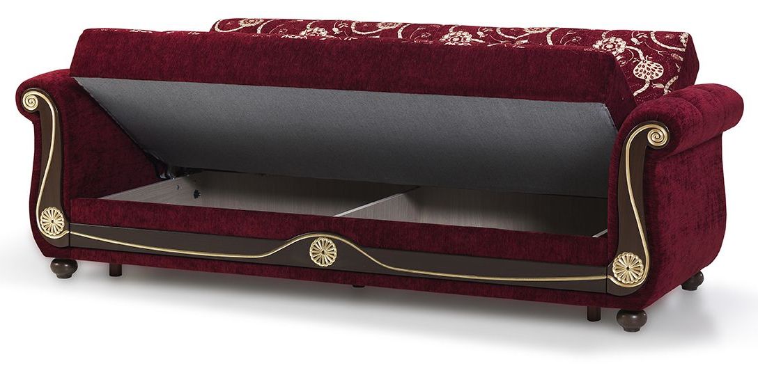 Americana Fabric Convertible Living Room Set
