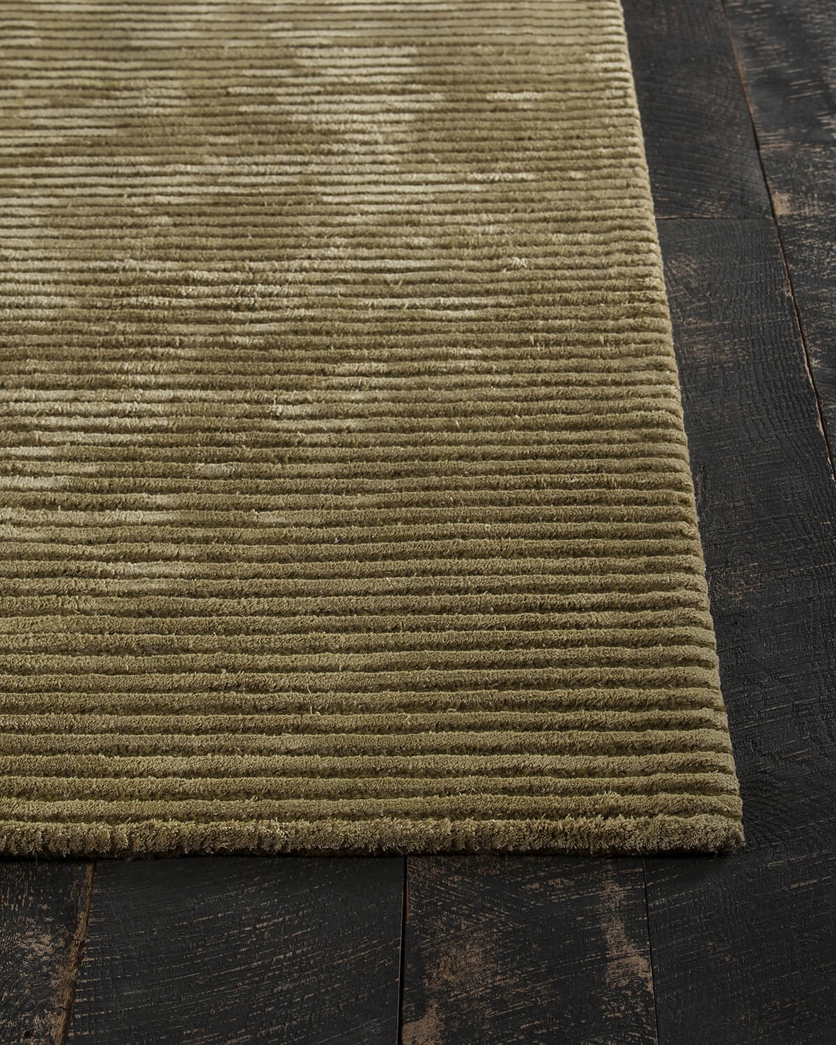 Angelo Viscose/Wool Rectangular Wool, 3'6" x 5'6"