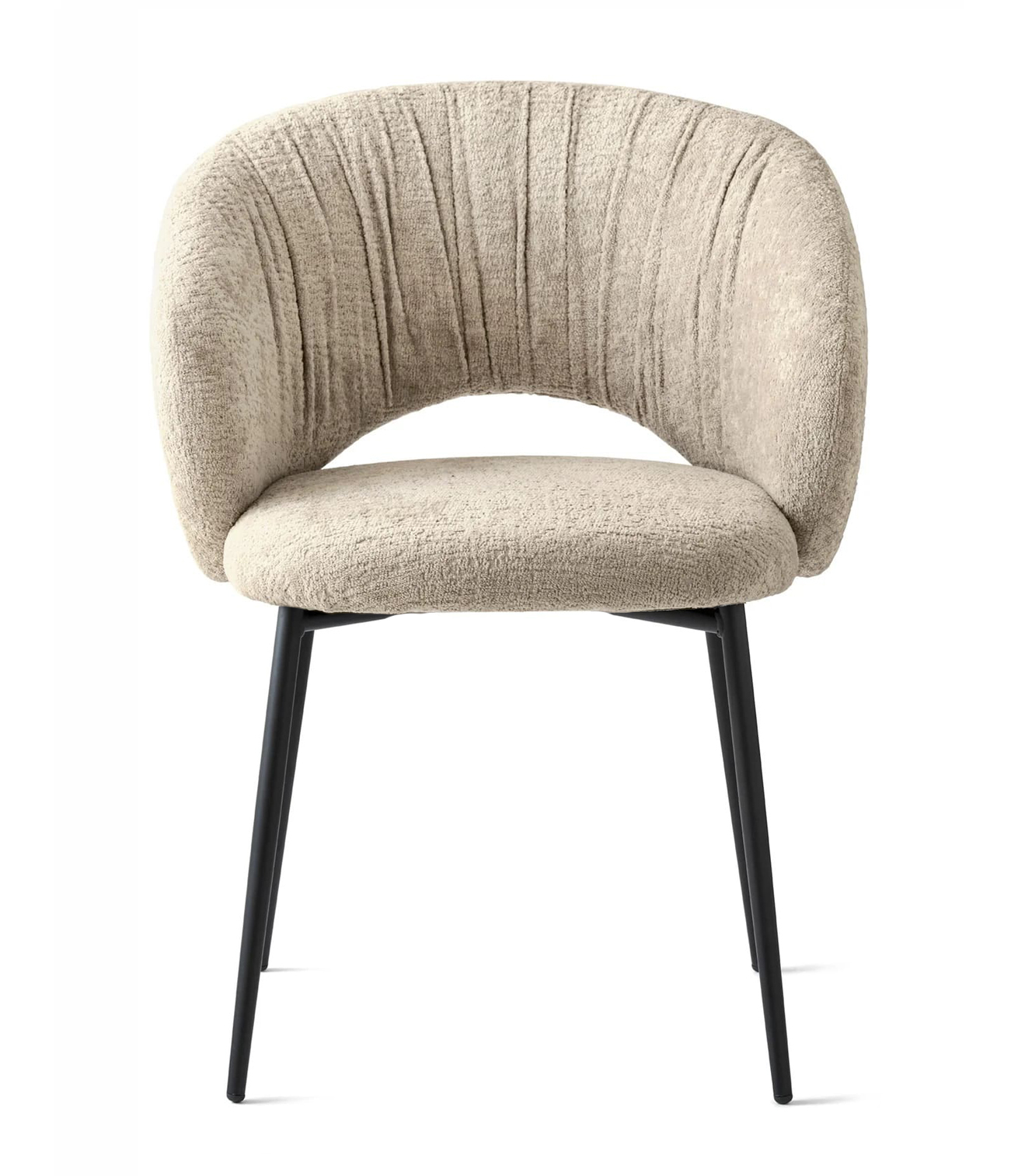 Anime Aspen Fabric/Metal Dining Chair