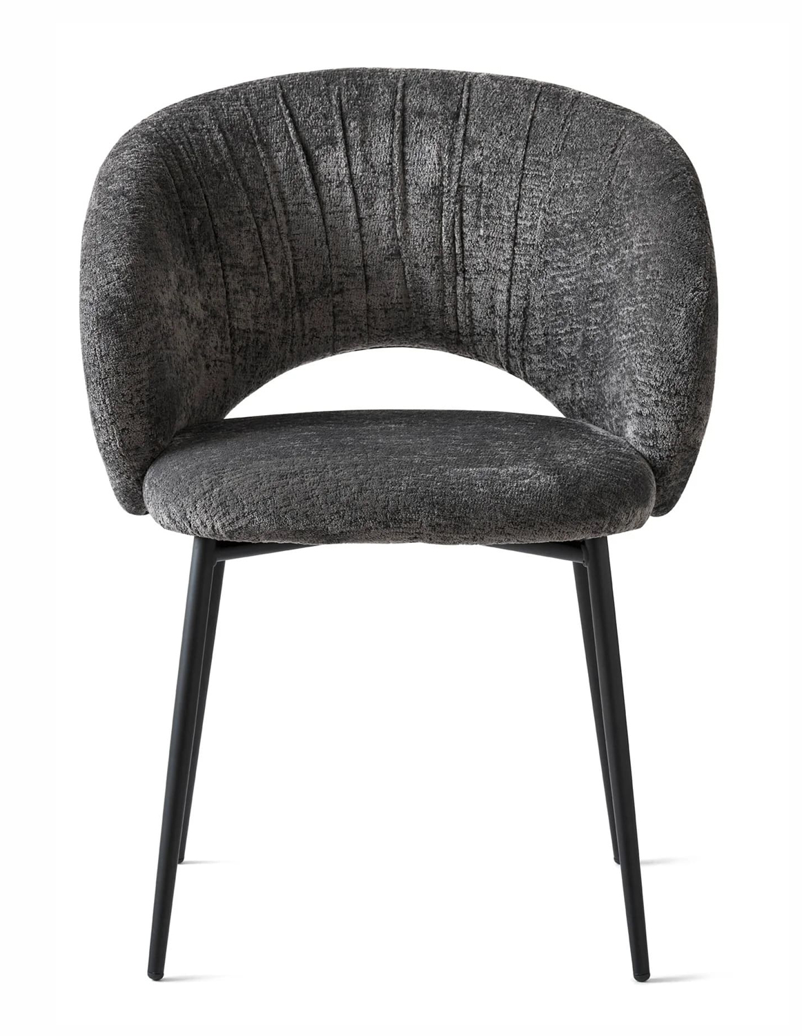 Anime Aspen Fabric/Metal Dining Chair