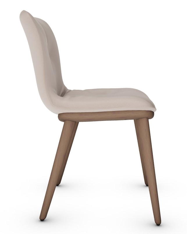 Annie Fabric/Wood Dining Chair