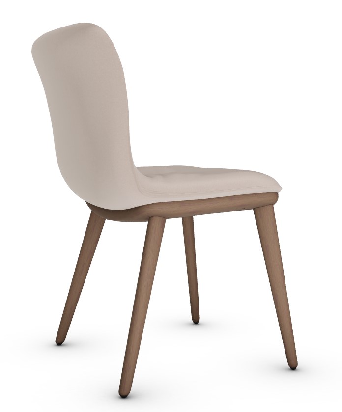 Annie Fabric/Wood Dining Chair