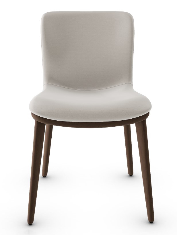 Annie Malmo Fabric/Wood Dining Chair