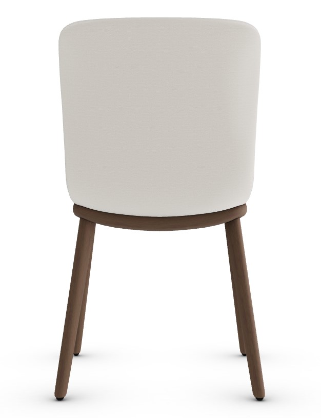 Annie Malmo Fabric/Wood Dining Chair