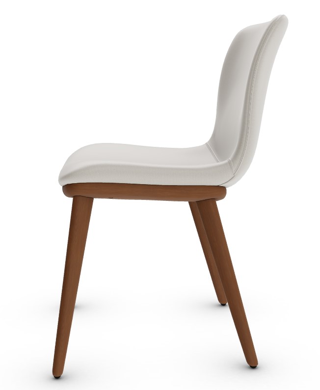 Annie Malmo Fabric/Wood Dining Chair