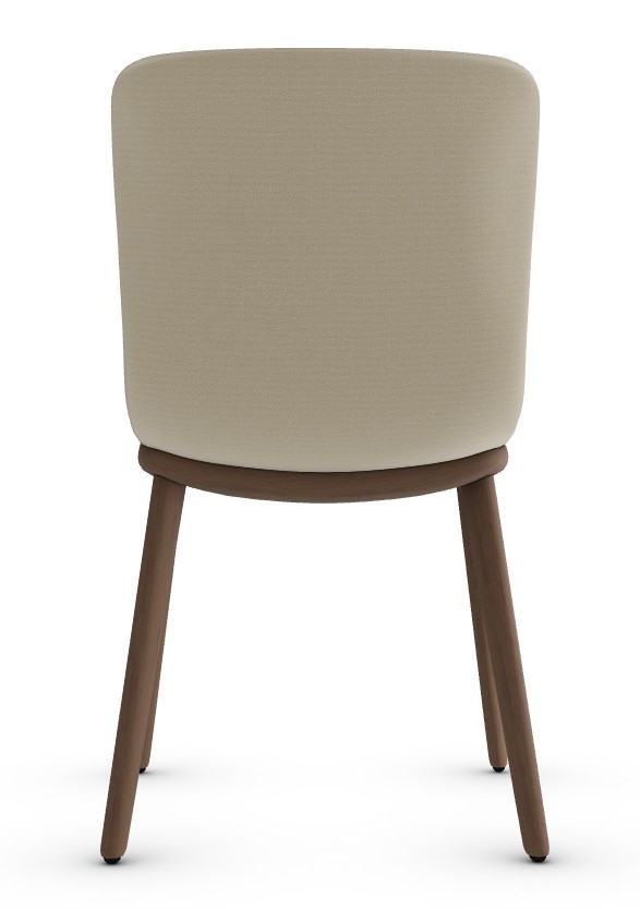 Annie Malmo Fabric/Wood Dining Chair