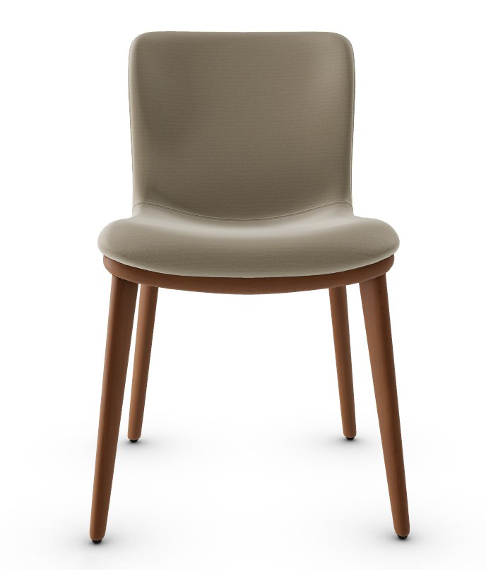 Annie Malmo Fabric/Wood Dining Chair