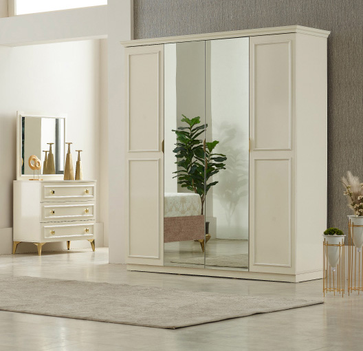 Apex 4-Door Wardrobe