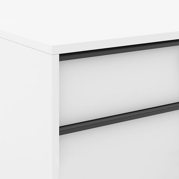 Nova Desk High Pedestal With 4 Drawers