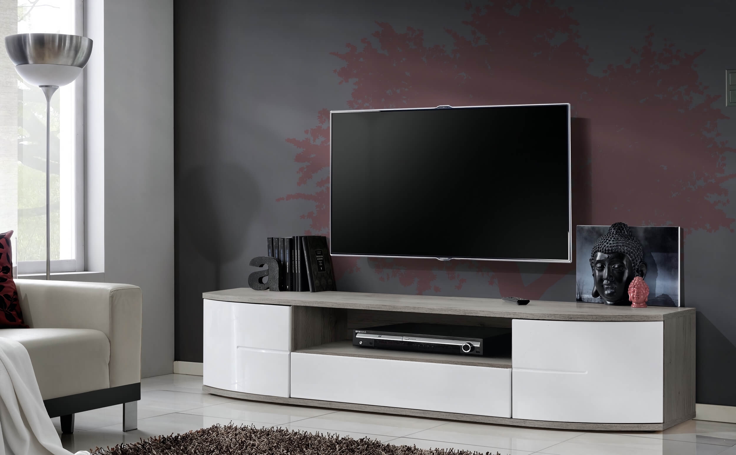 Arc 75" Curved TV Stand