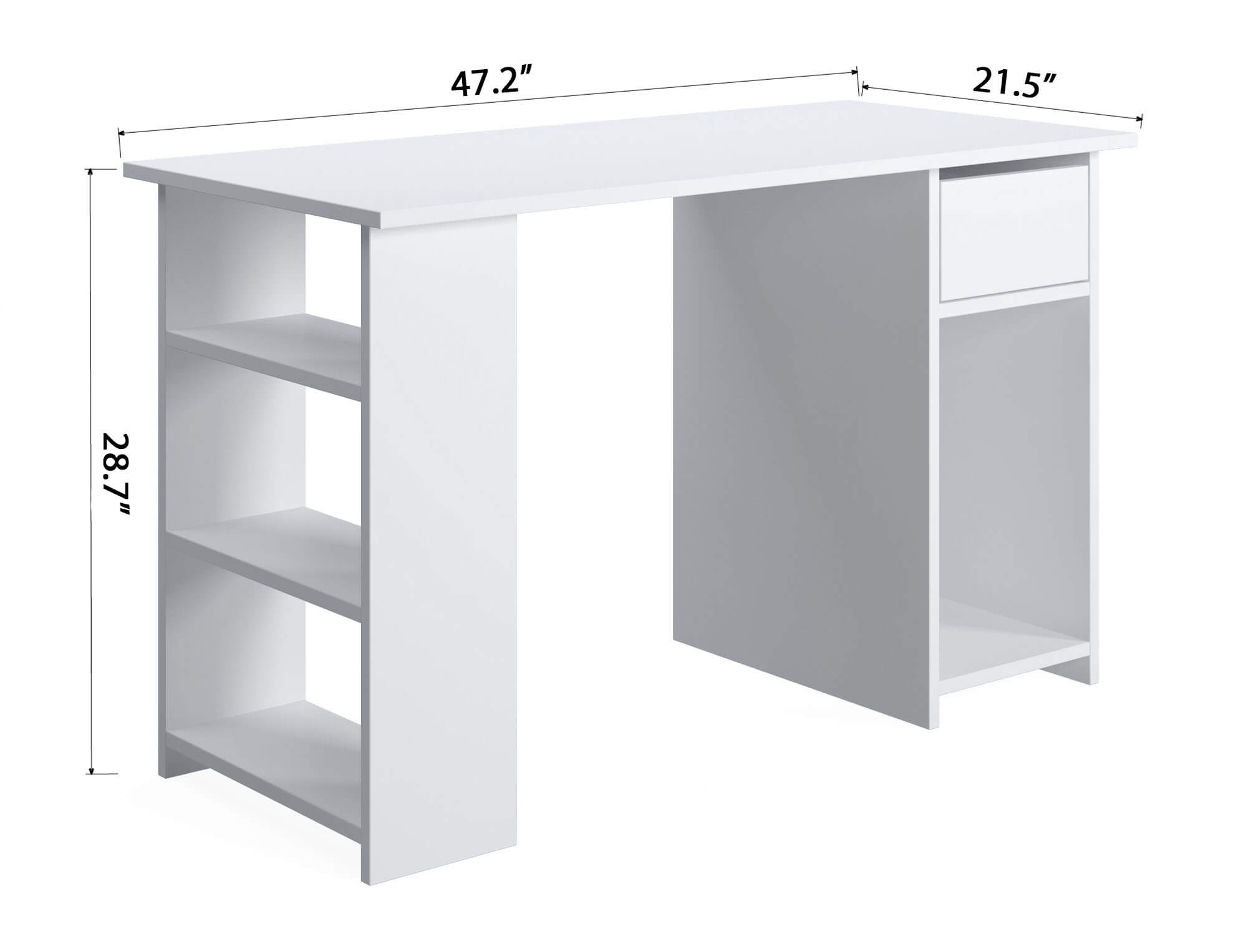 Arma Office Desk Modern Contemporary with Storage