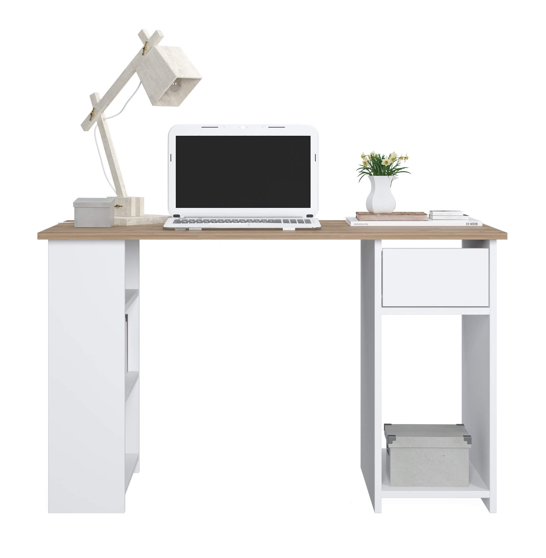 Arma Office Desk Modern Contemporary w/ Storage