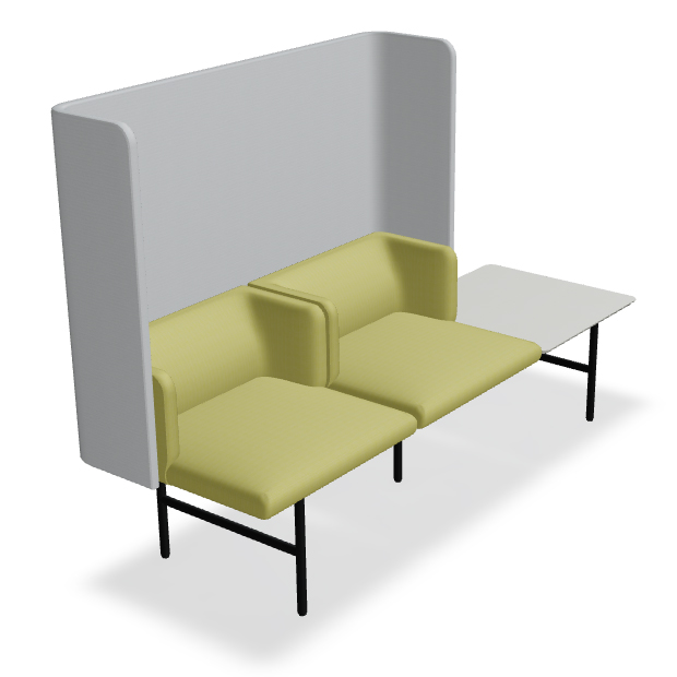 Bequiet I - 2/3 Seater Highback by MDD