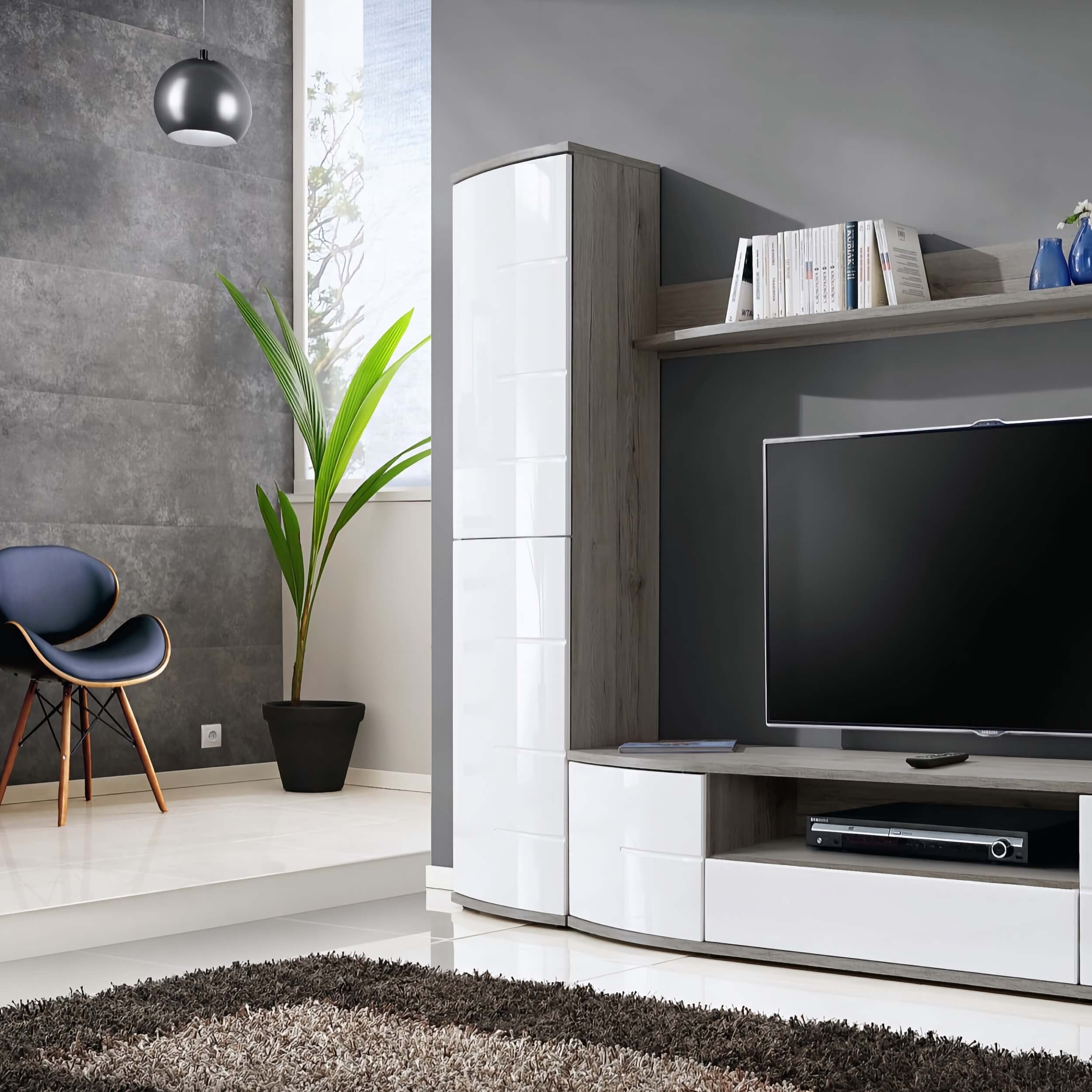 Arc 72" Wall Unit Storage Cabinet