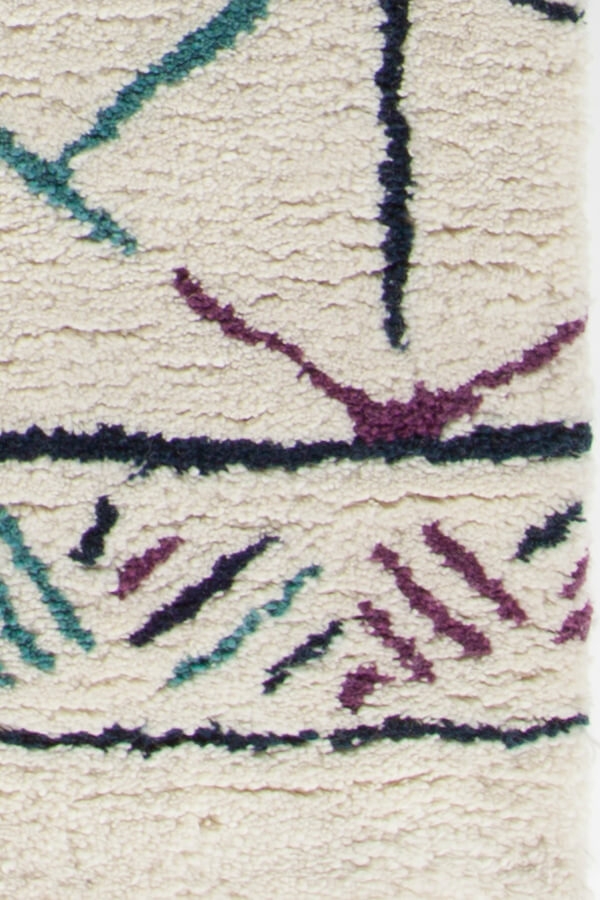 Arcon Wool Rectangular Hand-woven Rug, 7'9" x 10'6"