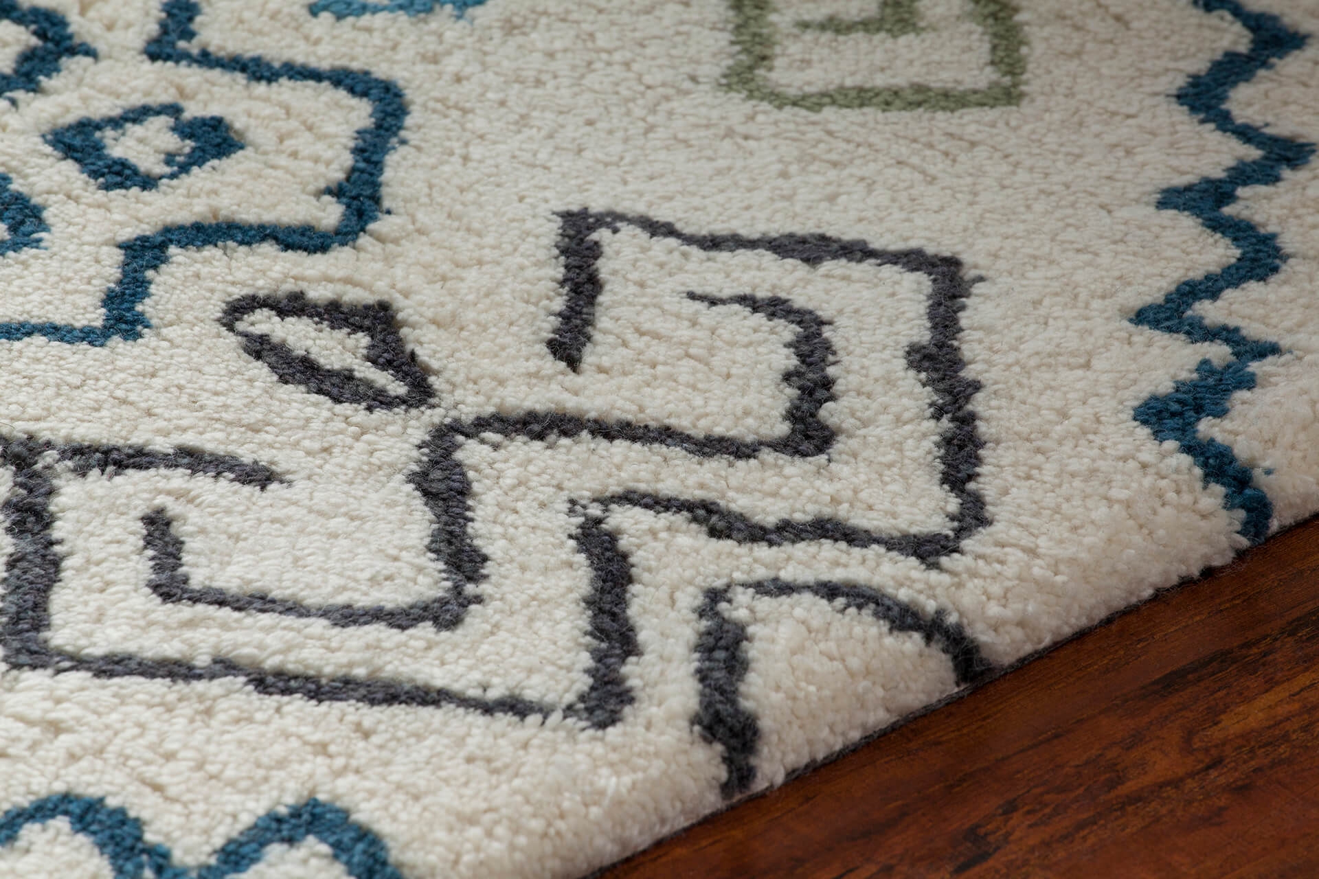 Arcon Wool Rectangular Hand-woven Rug, 7'9" x 10'6"