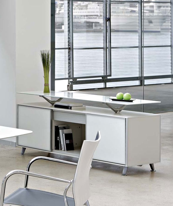 Block 20 Office Storage Cabinet w/Sliding Doors