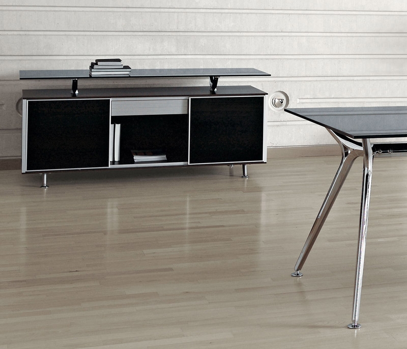 Block 20 Office Storage Cabinet w/Sliding Doors