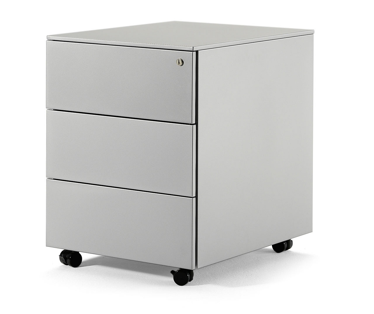Mobile Pedestal w/3 Metal Drawers & Metal Runners w/Total Extraction