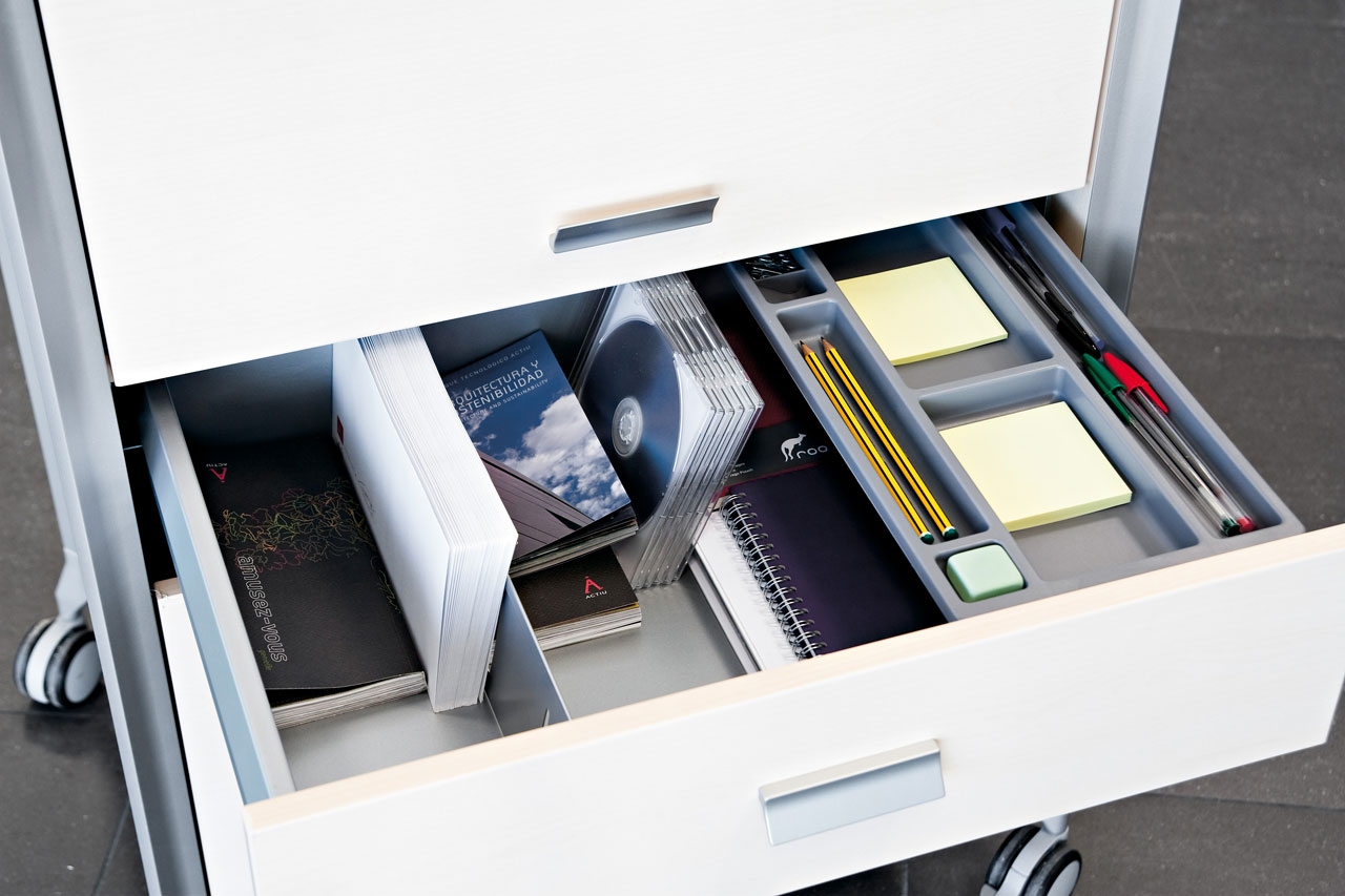 On Time 22 Mobile Storage Cabinet w/Castors