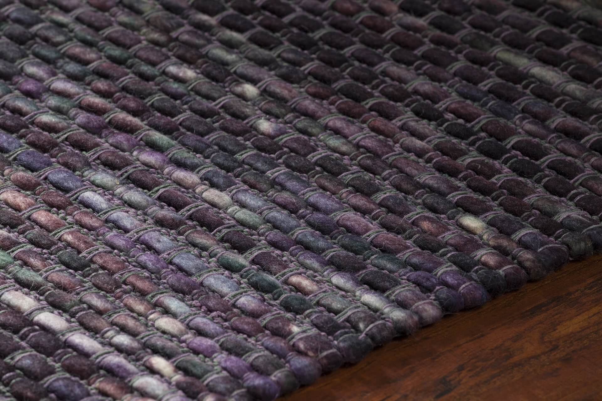 Argos Wool Rectangular Handmade Rug