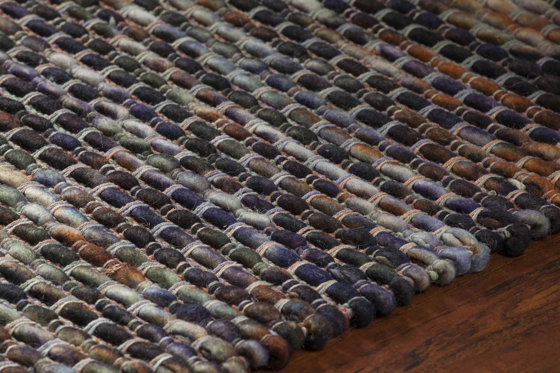 Argos Wool Rectangular Handmade Rug, 7'9" x 10'6"