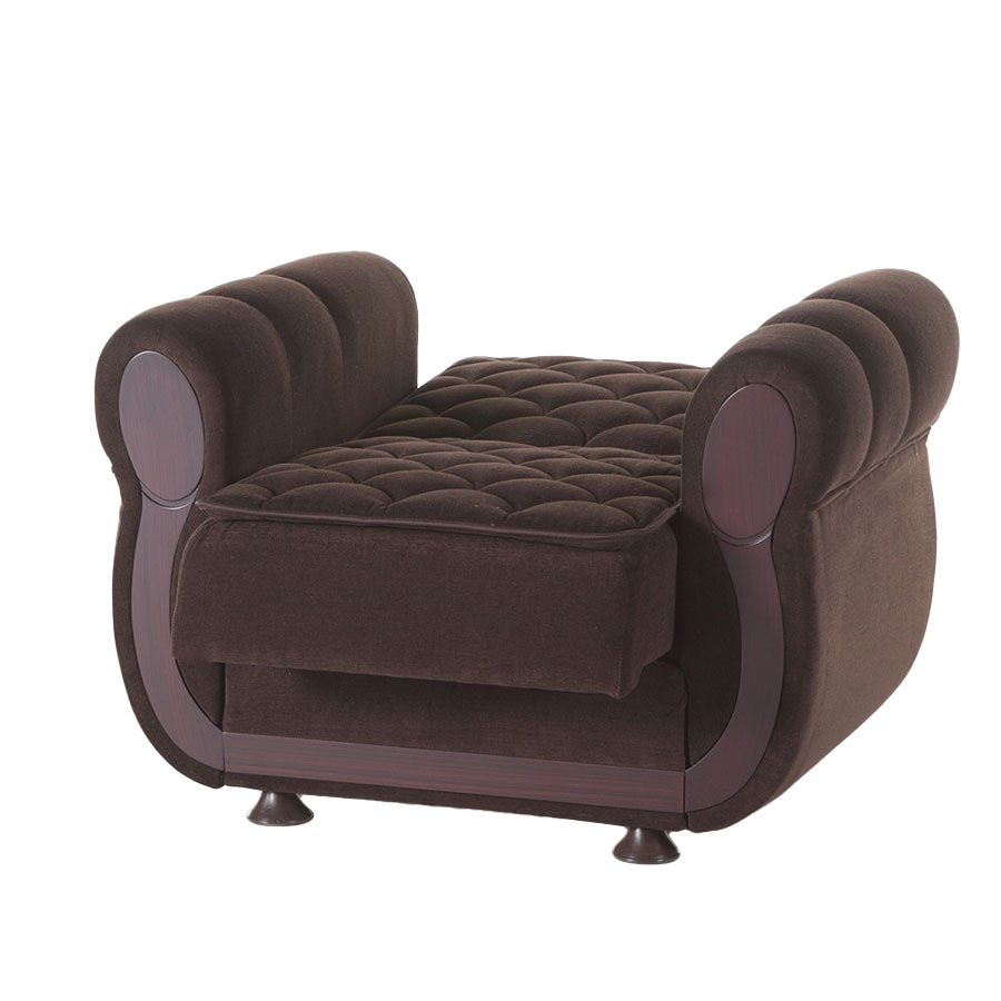 Argos Fabric Storage Sleeper Armchair