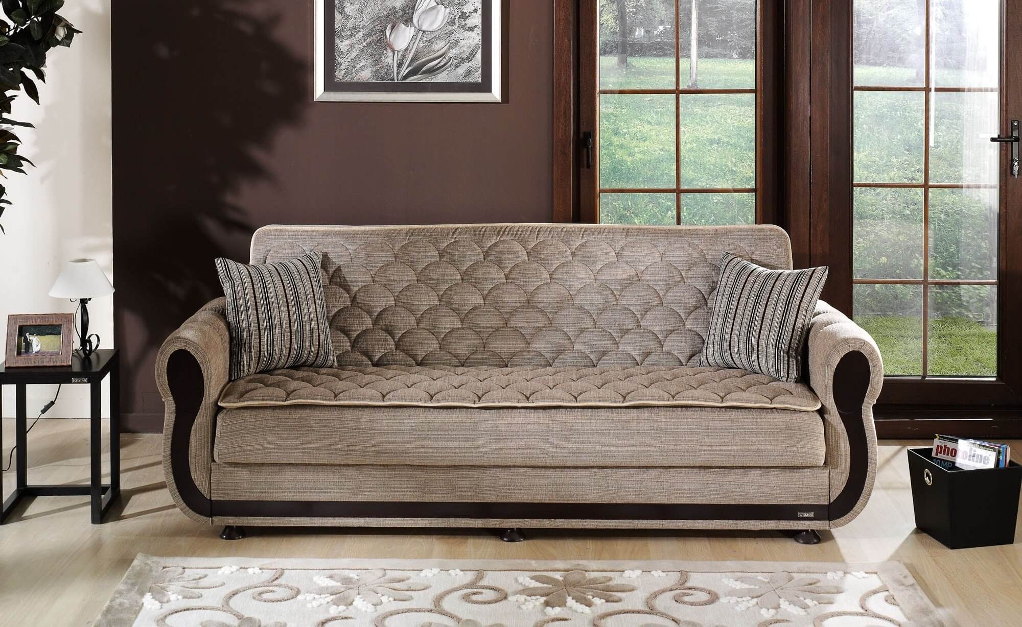 Argos Sofa Zilkade L. Brown by Sunset (Istikbal) Furniture