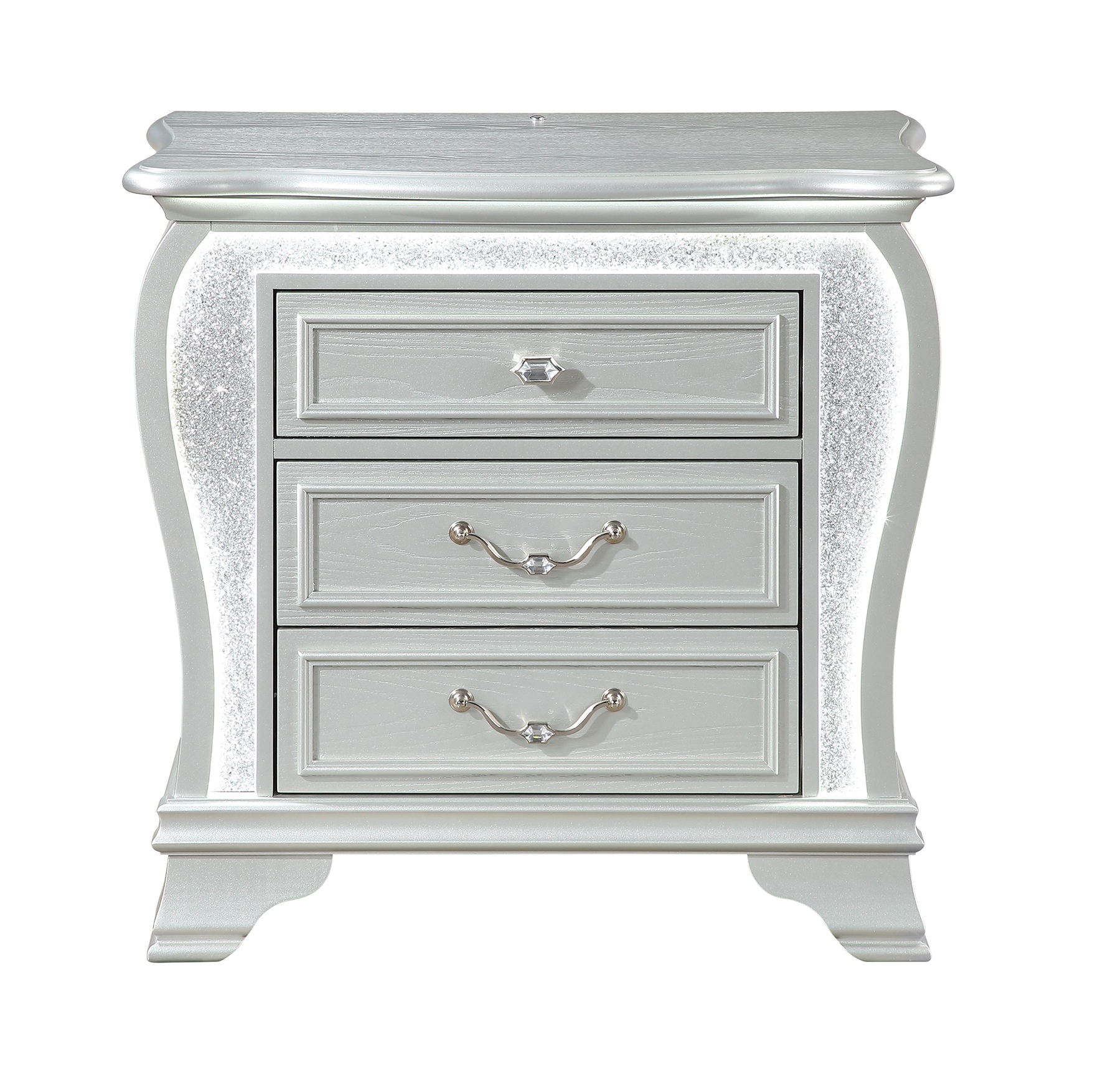 Aria Panel Bedroom Set with LED