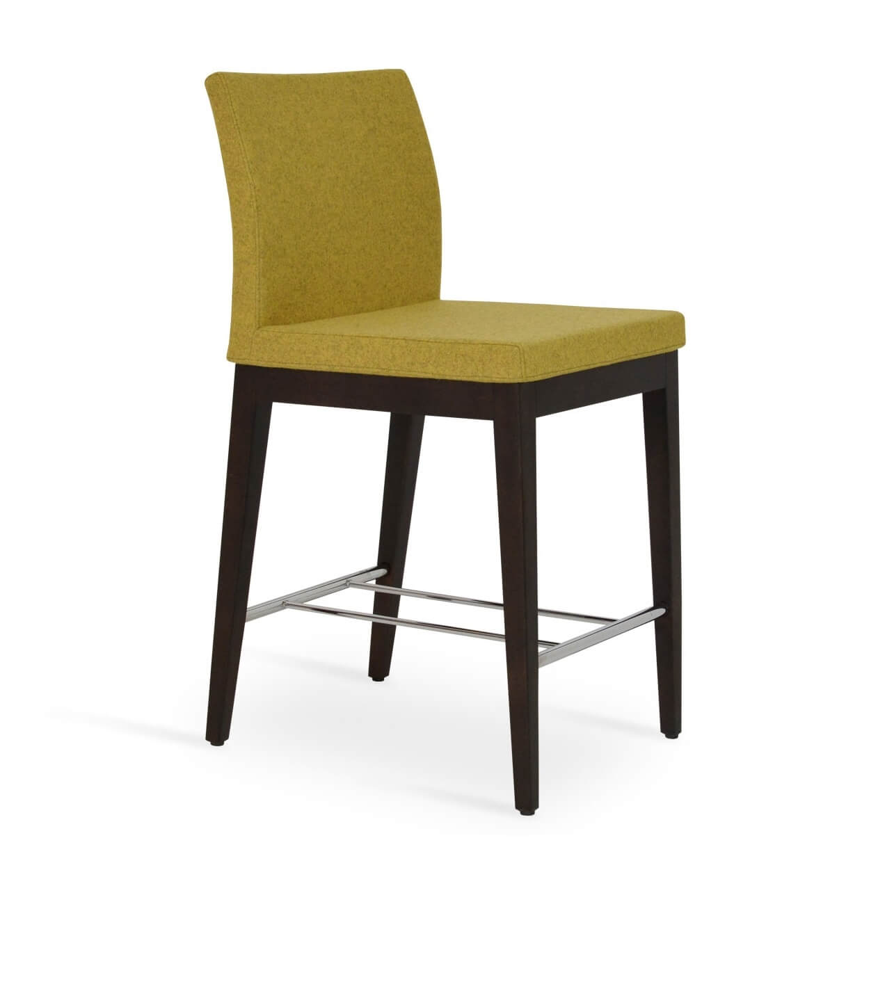 Aria Counter Stool w/Wood Base