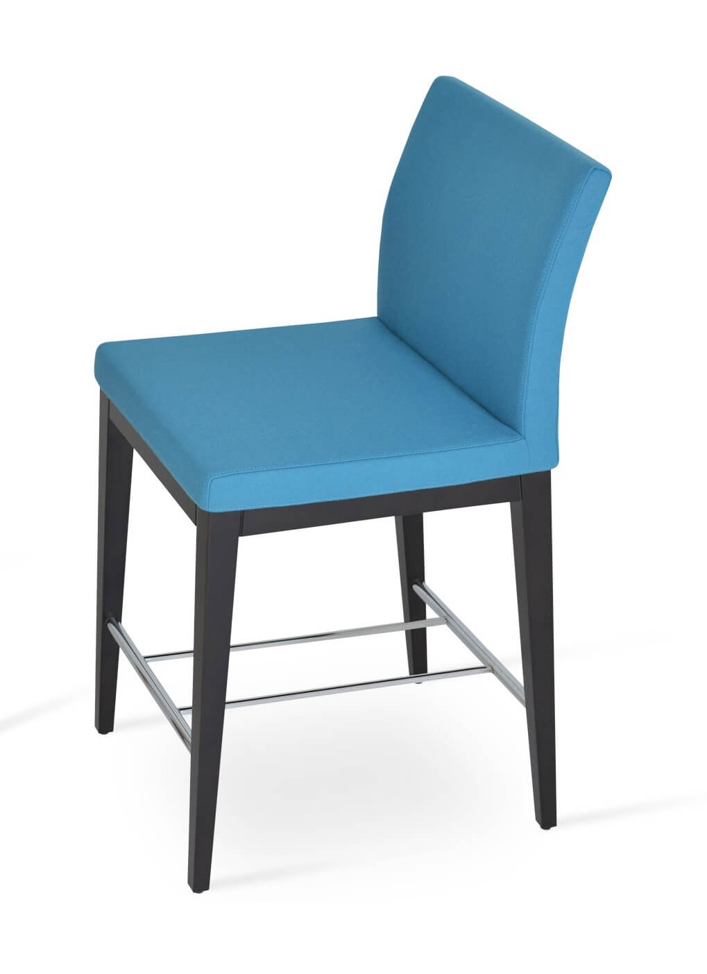 Aria Counter Stool w/Wood Base