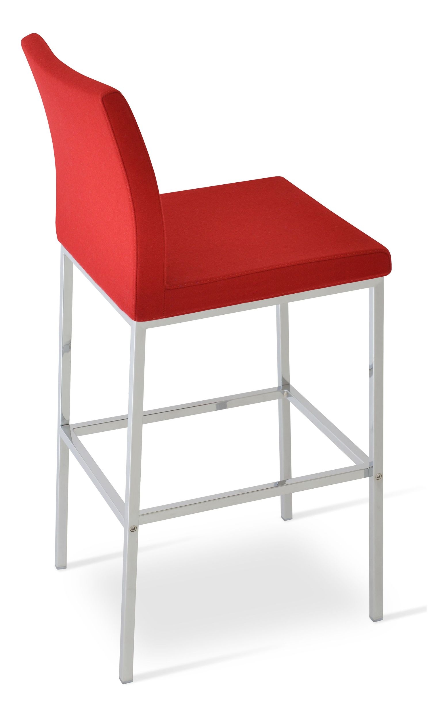 Aria Bar Stool w/Metal Base