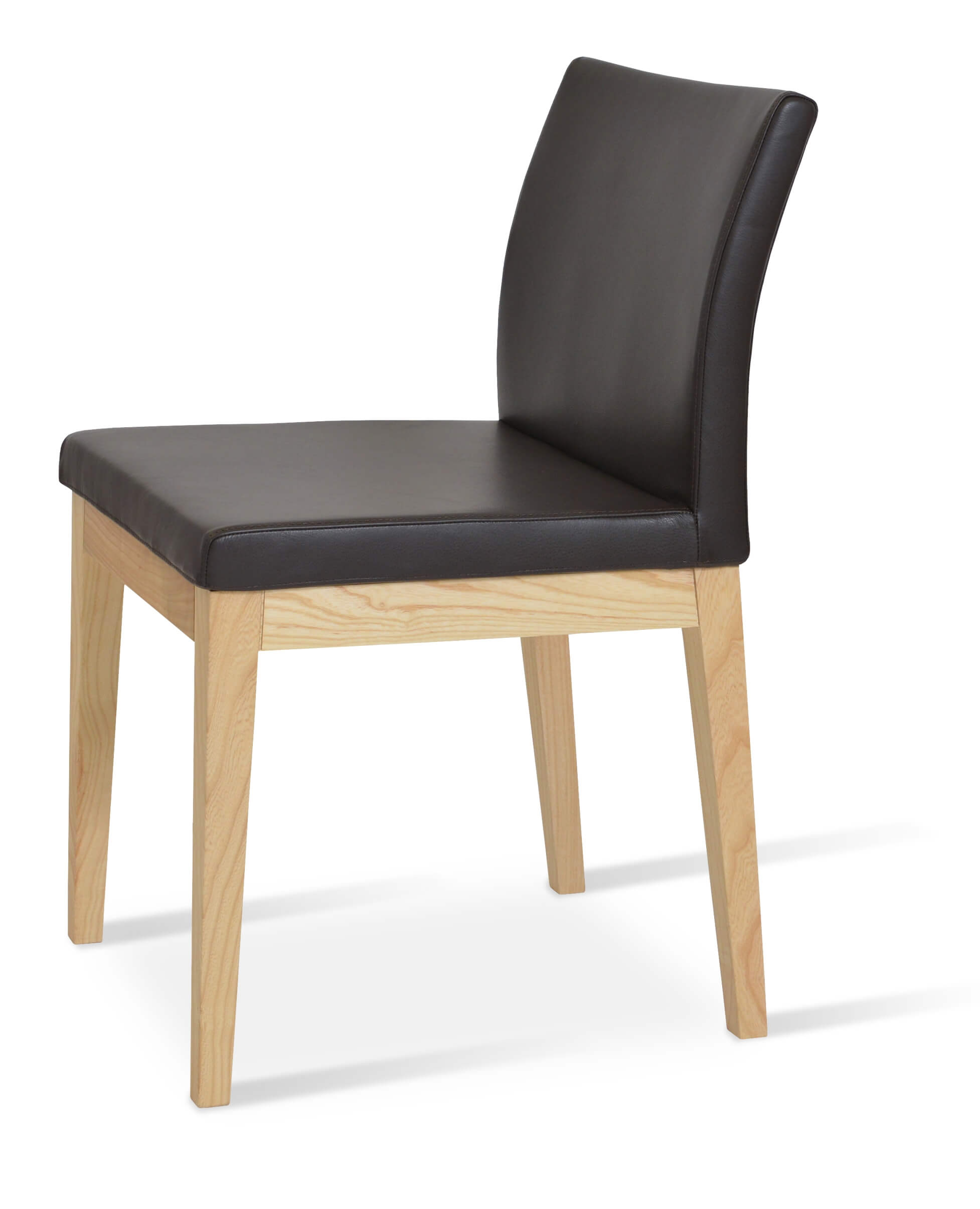 Aria Dining Chair w/Wood Base