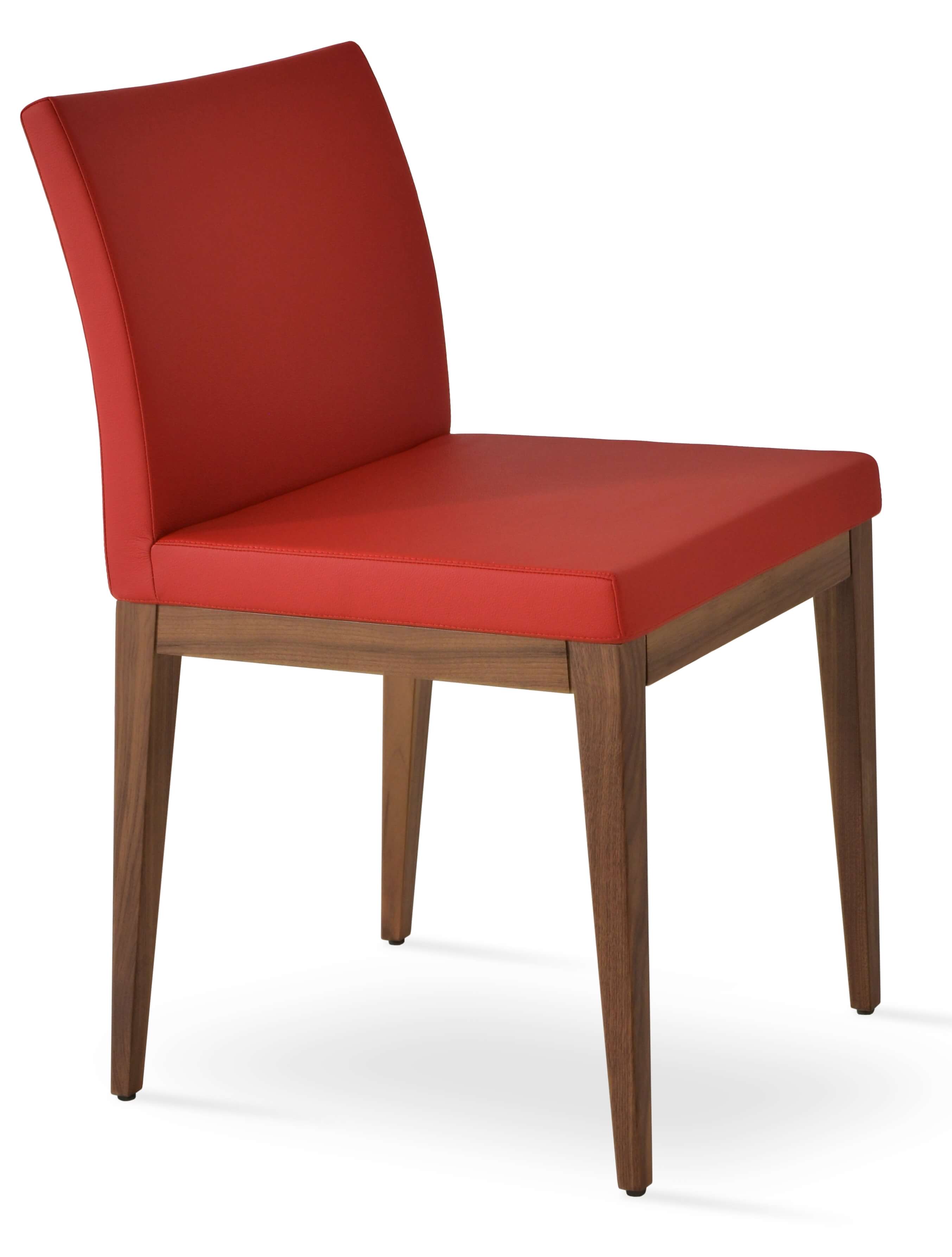 Aria Dining Chair w/Wood Base